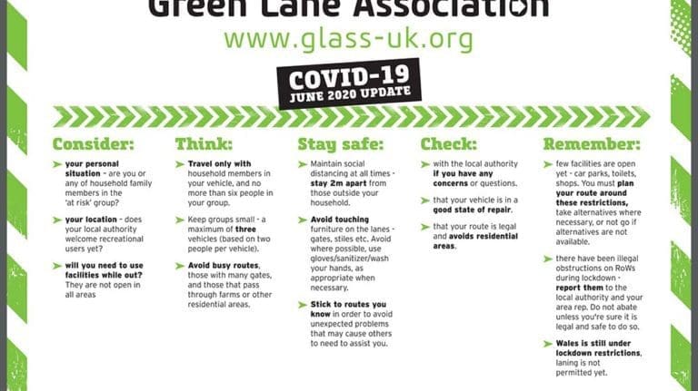 Green Lane Association COVID-19 June 2020 update