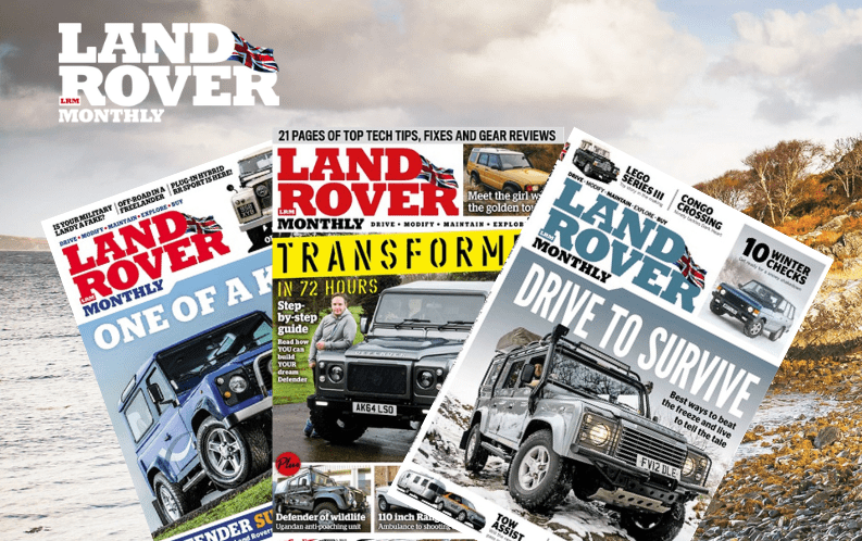 Land Rover Monthly magazine launches new digital library with years’ worth of magazines