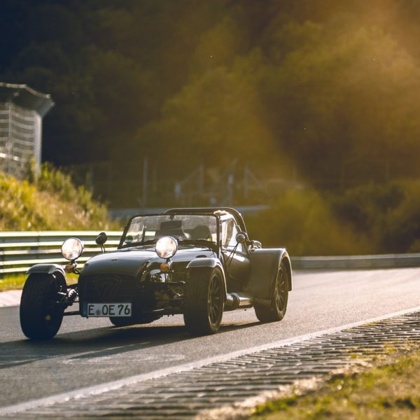 Kit car on the road