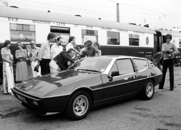 The Lotus at the Hockenheim Grand Prix, 1980. Image from Sutton Motorsport