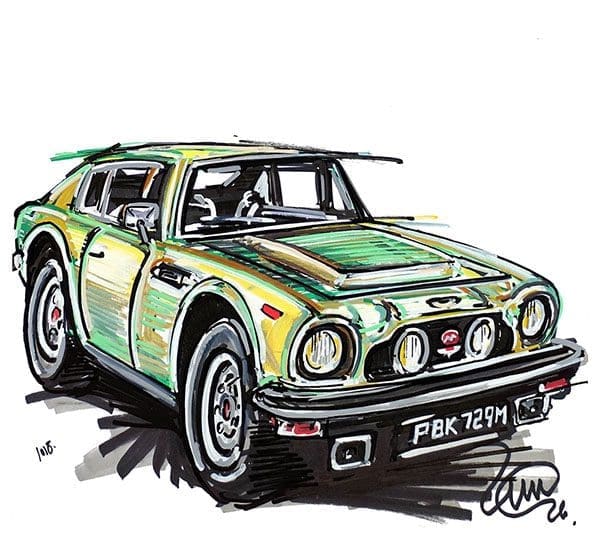 Nick Stephens Aston Martin Vantage