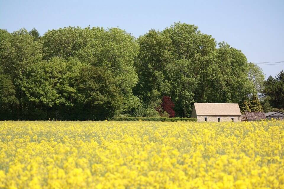 Cotswolds countryside drive UK driving route