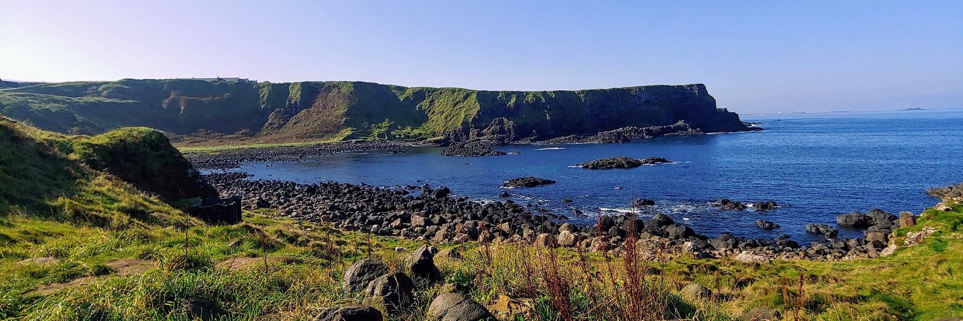 The Causeway Coastal route in Northern Ireland