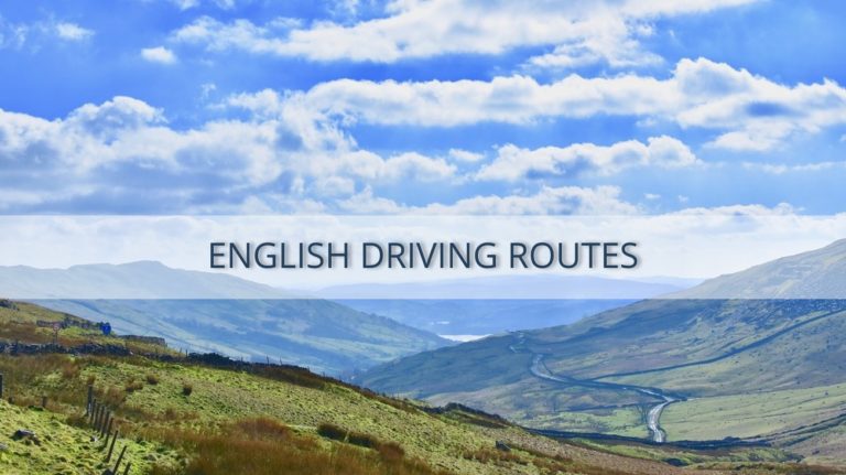 English driving routes