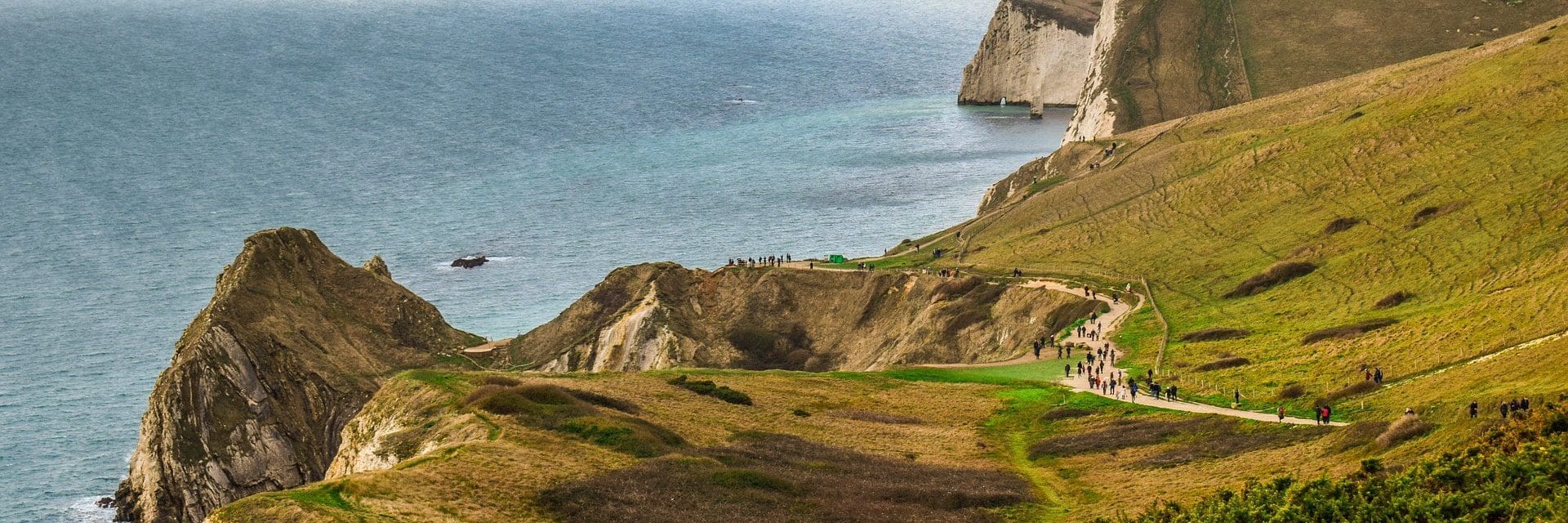 Jurassic Coast driving route banner image