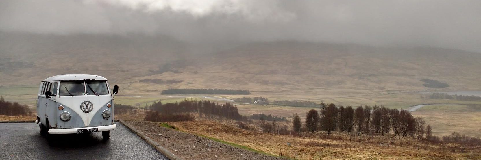 Loch Tulla Scotland Glasgow to Glencoe driving route Heritage