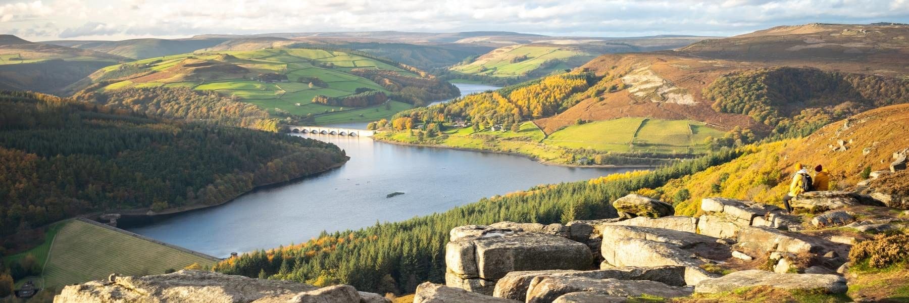 Peak District Passes banner image Bamford_Edge_viewpoint_overlooking_Ladybower_Reservoir