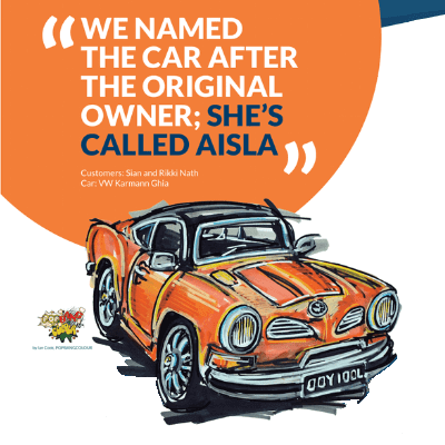 Sian Nath Karmann Ghia ad