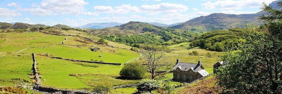 Snowdonia the Cambrian Way Wales banner