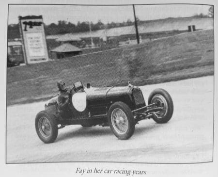 Fay Taylour in her racing years 