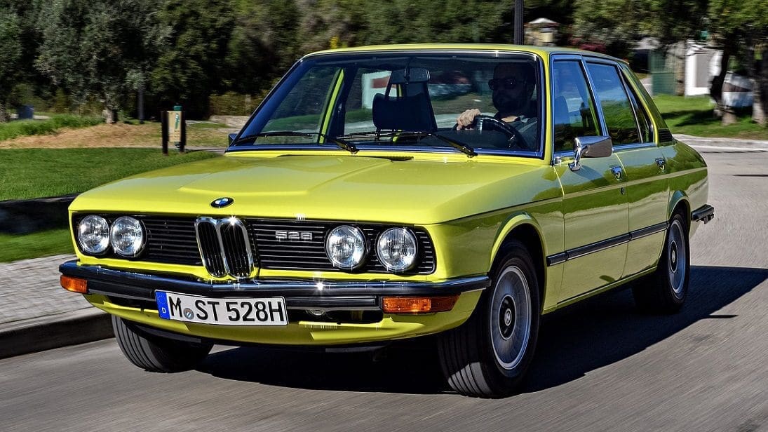 BMW 5 series 1972 classic car anniversary birthday