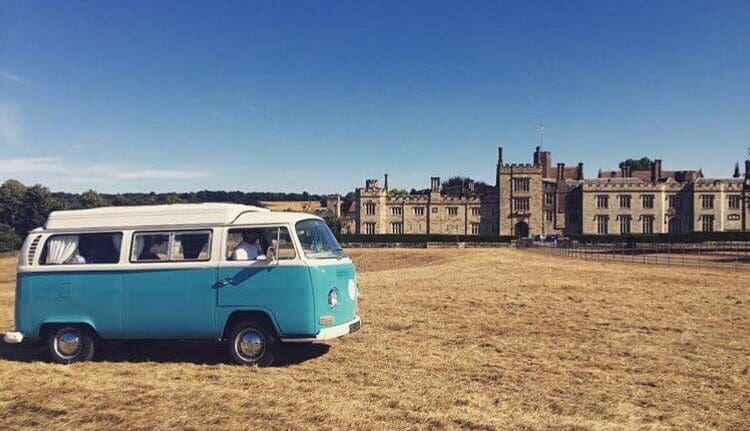 VW camper Volks Weald at Penshurst Place in 2018