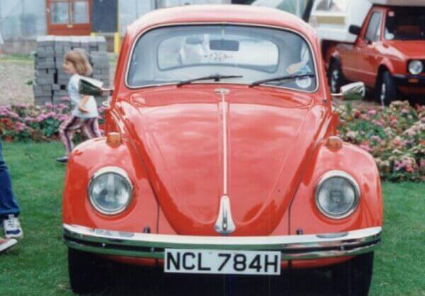 NCL 784H red vw beetle