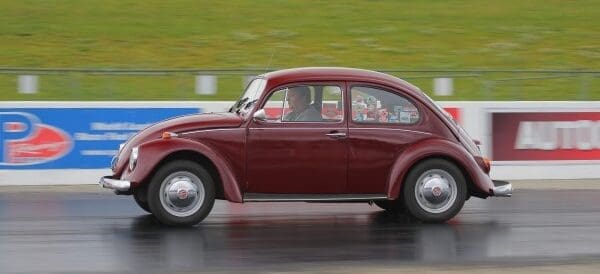 Red VW Beetle