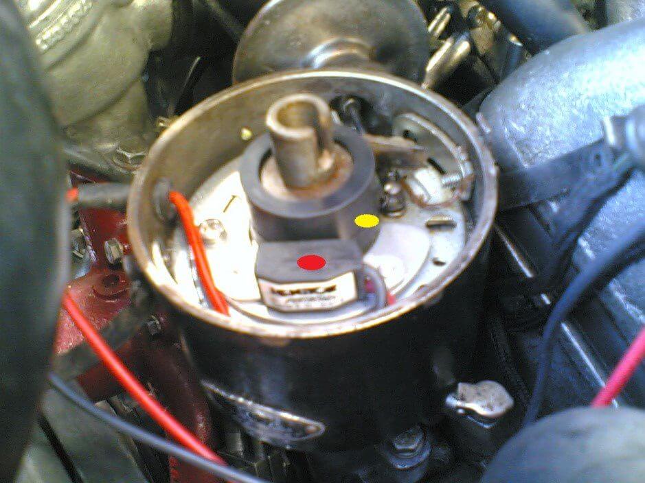Electronic ignition fitting process photo