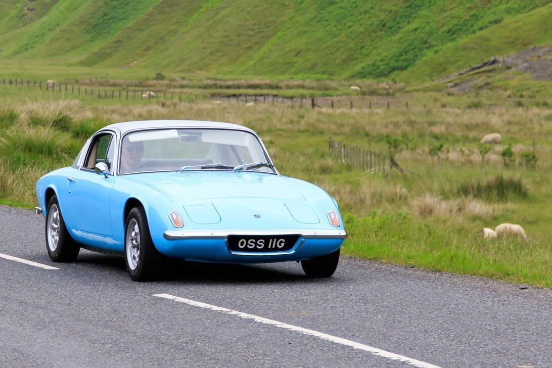 Lotus Elan convertible classic cars of the 1960s anniversary