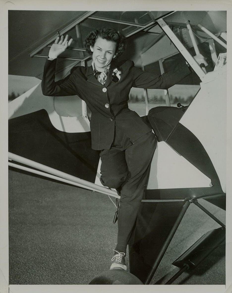Betty Skelton by plane_web