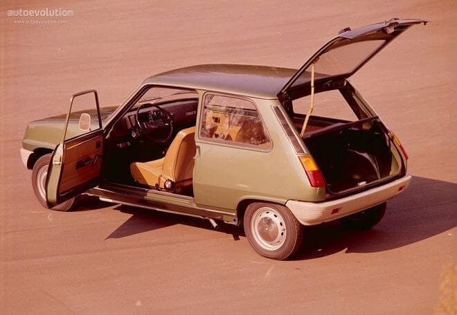 Renault 5 1972 classic car anniversary