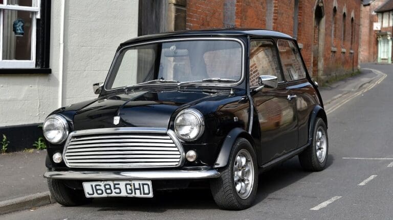 Austin Mini Cooper classic car first cars