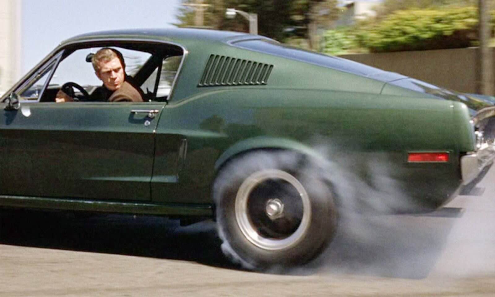 Steve McQueen, Bullitt, Ford Mustang