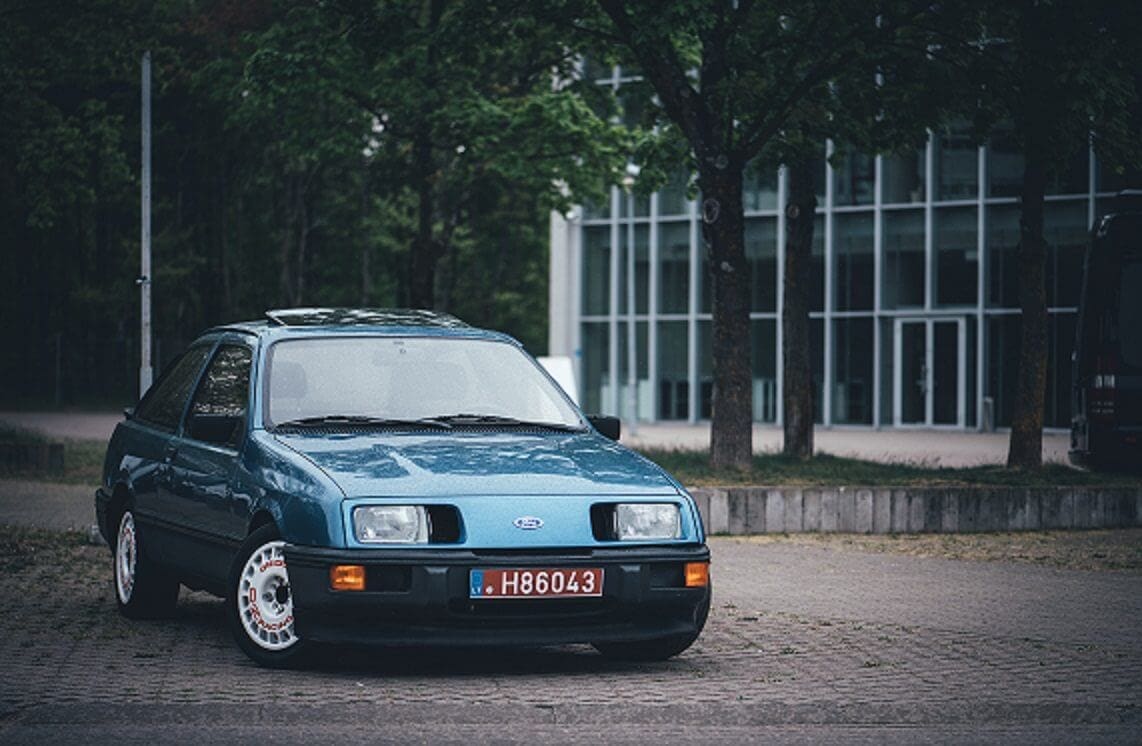 Ford Sierra - top ten classic cars on Instagram