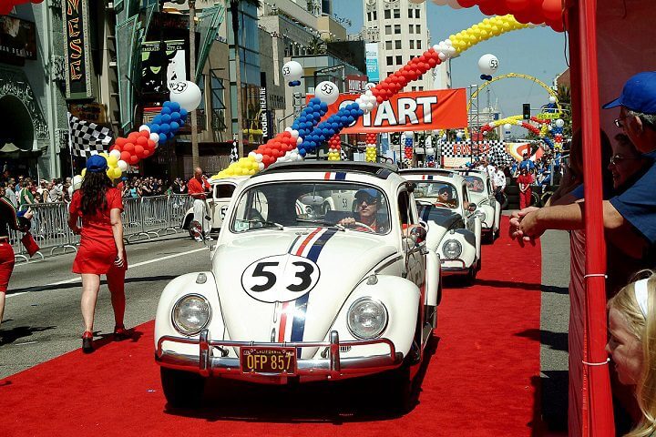 Herbie Fully Loaded premiere, 2005 - VW enthusiasts guide