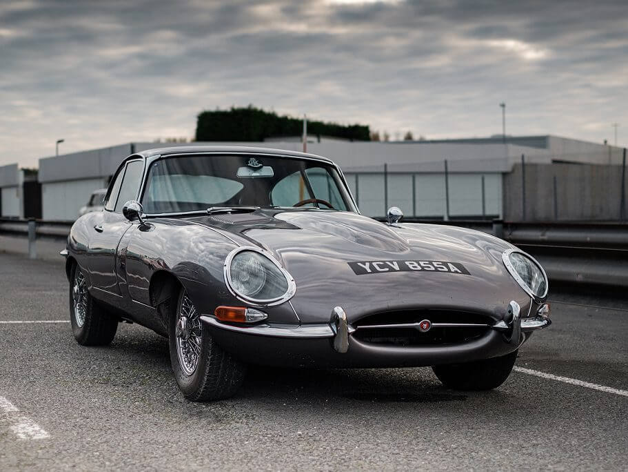The Jaguar E-Type - top ten most popular classic cars on Instagram