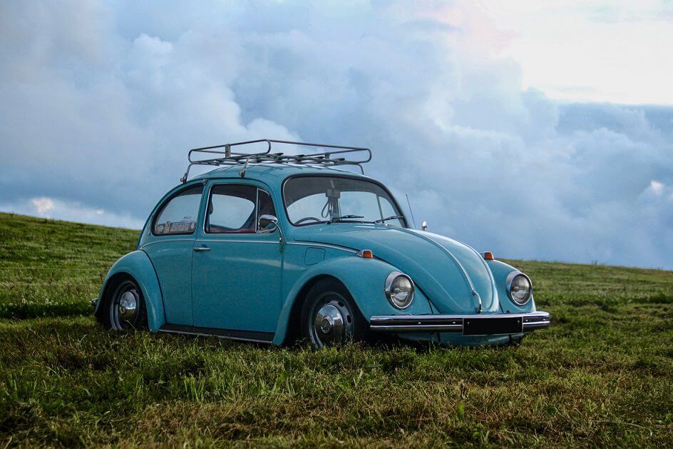 The original VW Beetle, a true 'people's car' - top ten most popular classic cars on Instagram