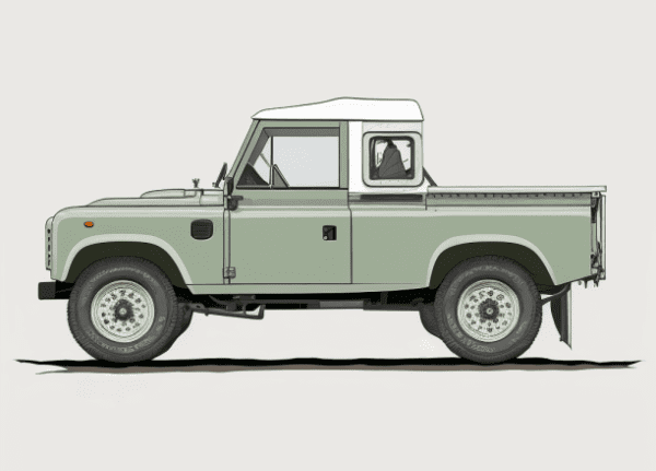 Land Rover 110 pick up